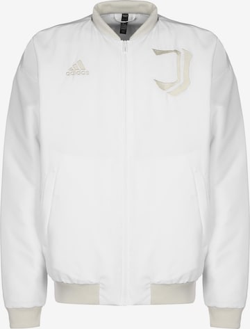 Giacca sportiva di ADIDAS SPORTSWEAR in bianco: frontale