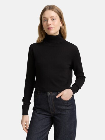 Pull-over TOM TAILOR en noir : devant