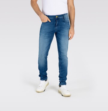 MAC Slimfit Jeans in Blau: Vorderseite