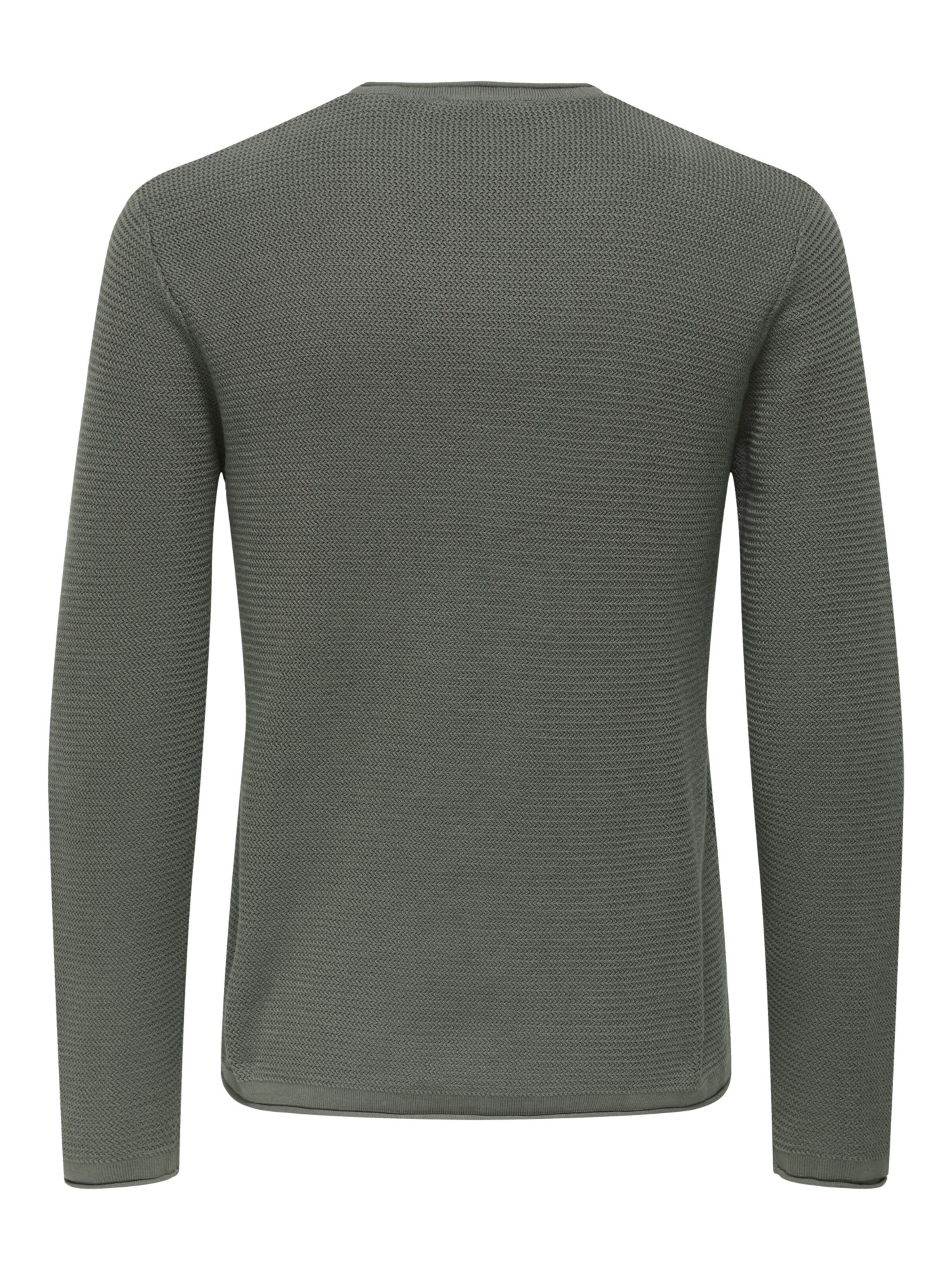 Only & Sons Sweater 'ONSERIC' in Grey