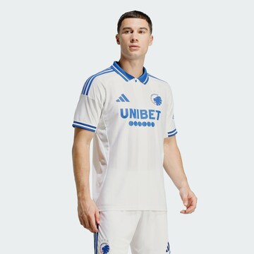 ADIDAS PERFORMANCE - Camiseta de fútbol 'F.C. Kopenhagen 25/26' en blanco: frente