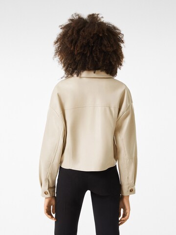 Bershka Between-Season Jacket in Beige