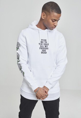 Sweat-shirt Mister Tee en blanc