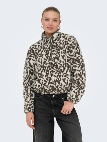ONLY Pullover 'ONLNEW DALLAS' in Braun: Vorderseite