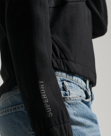 Superdry Sweatjacke in Schwarz