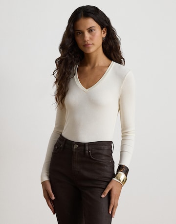 Lauren Ralph Lauren - Camiseta en beige: frente