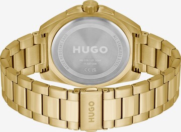 HUGO Analoog horloge in Goud