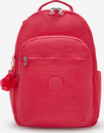 KIPLING - Mochila 'Seoul' en rojo: frente