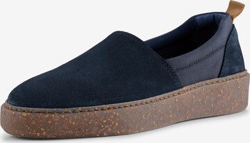 Shoe The Bear Classic Flats ' Jesper' in Blue: front