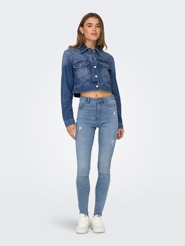 ONLY Skinny Jeans 'Rose' in Blauw