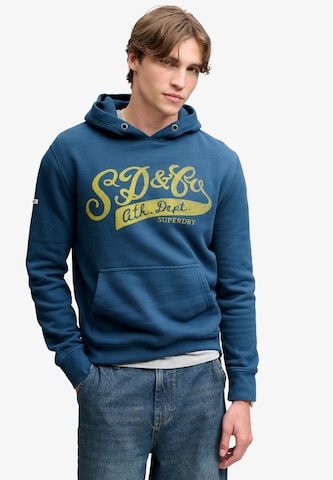 Superdry & Co Sweatshirt in Blauw: voorkant