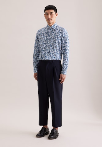 Coupe regular Chemise business SEIDENSTICKER en bleu