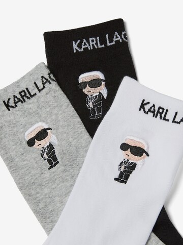 Karl Lagerfeld Nogavice 'Ikonik 2.0' | črna barva