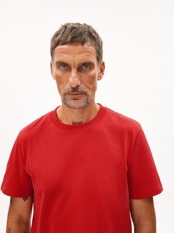 ARMEDANGELS T-Shirt 'Maarkos' in Orange: Vorderseite