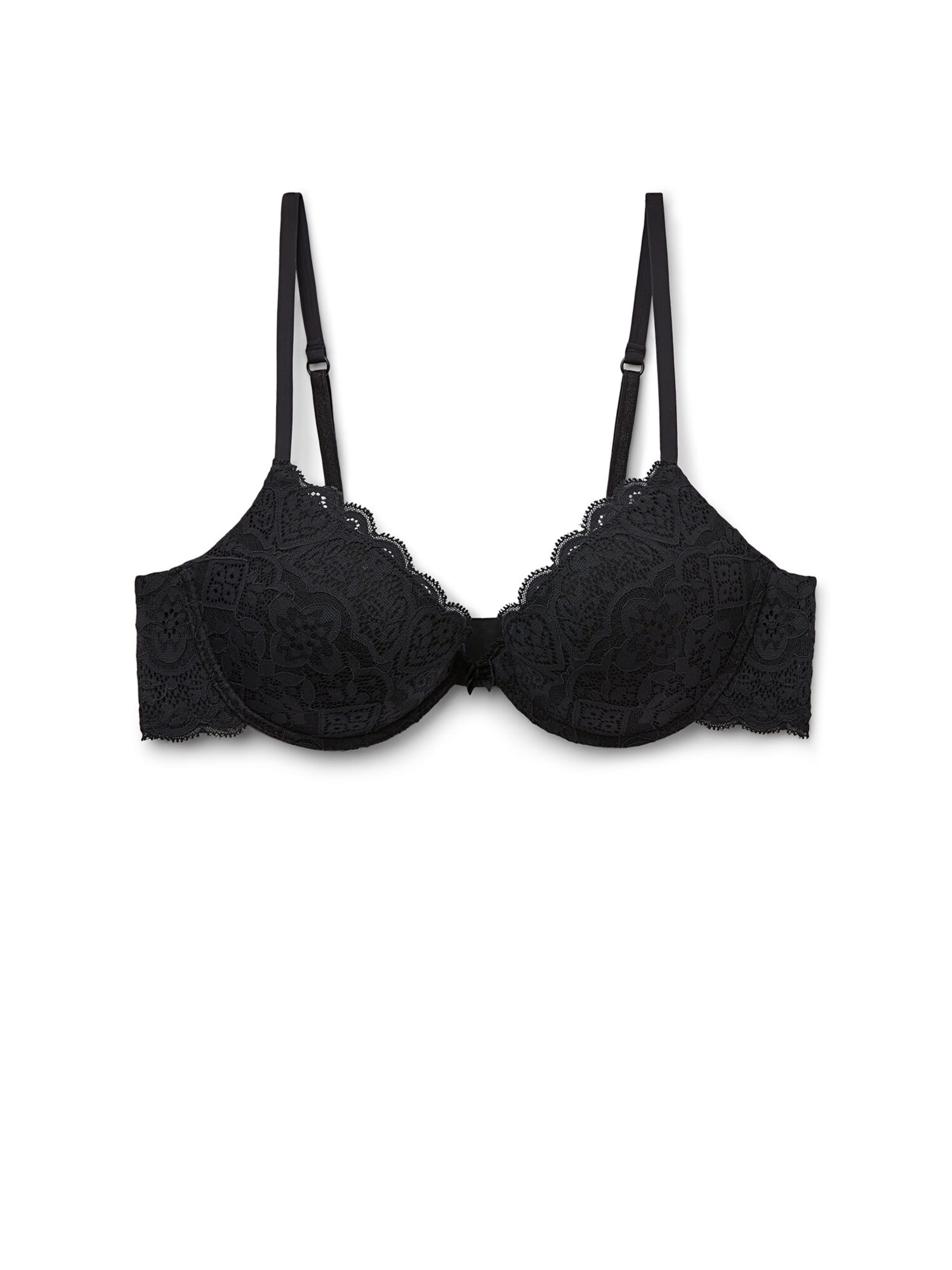 INTIMISSIMI Bra 'Bellissima' in Black: front