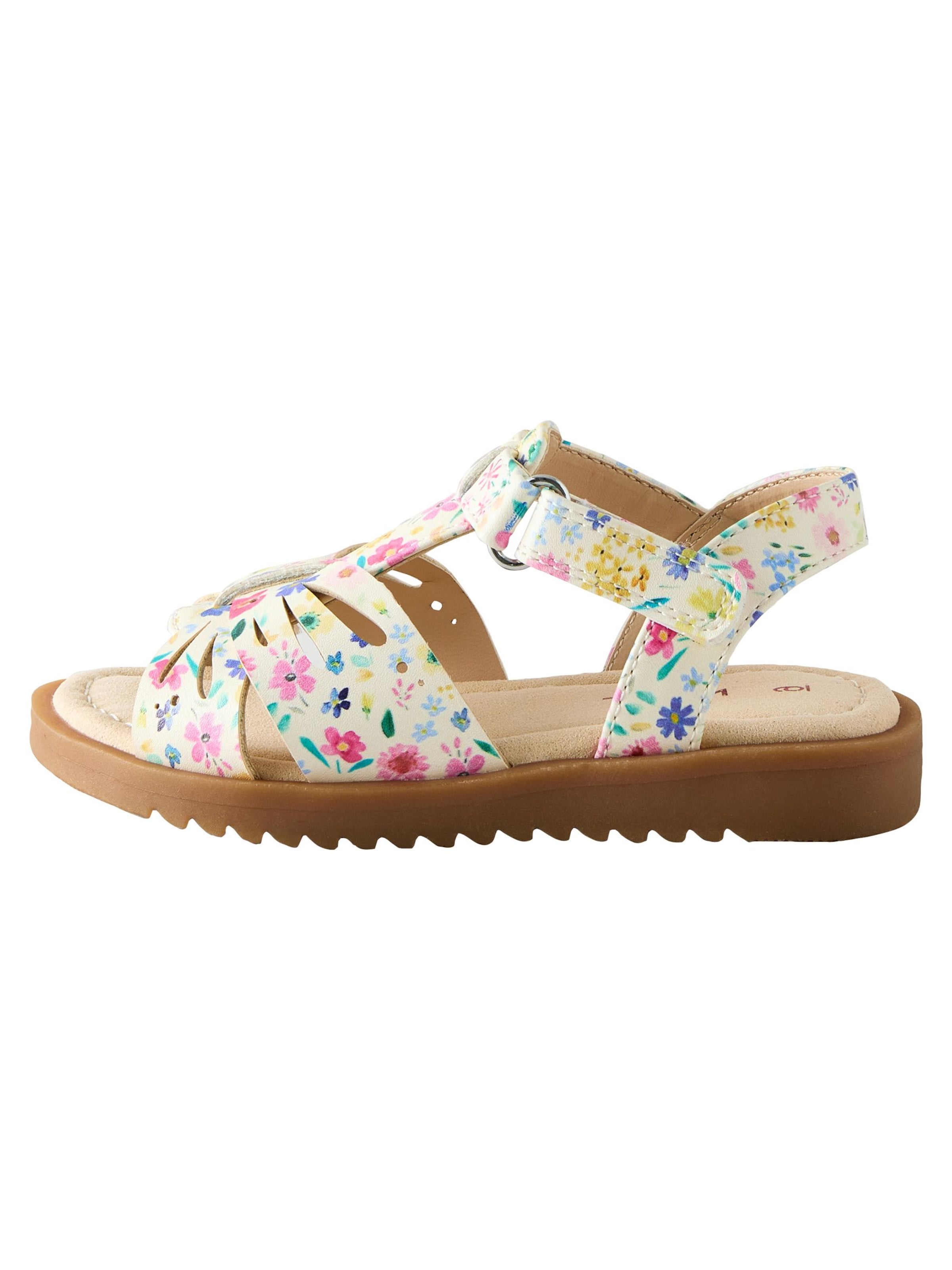 Next - Sandália em branco: frente