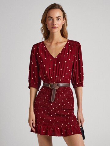Abito 'Gunila' di Pepe Jeans in rosso: frontale