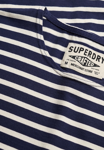 T-Shirt 'The Merchant Store' Superdry & Co en bleu