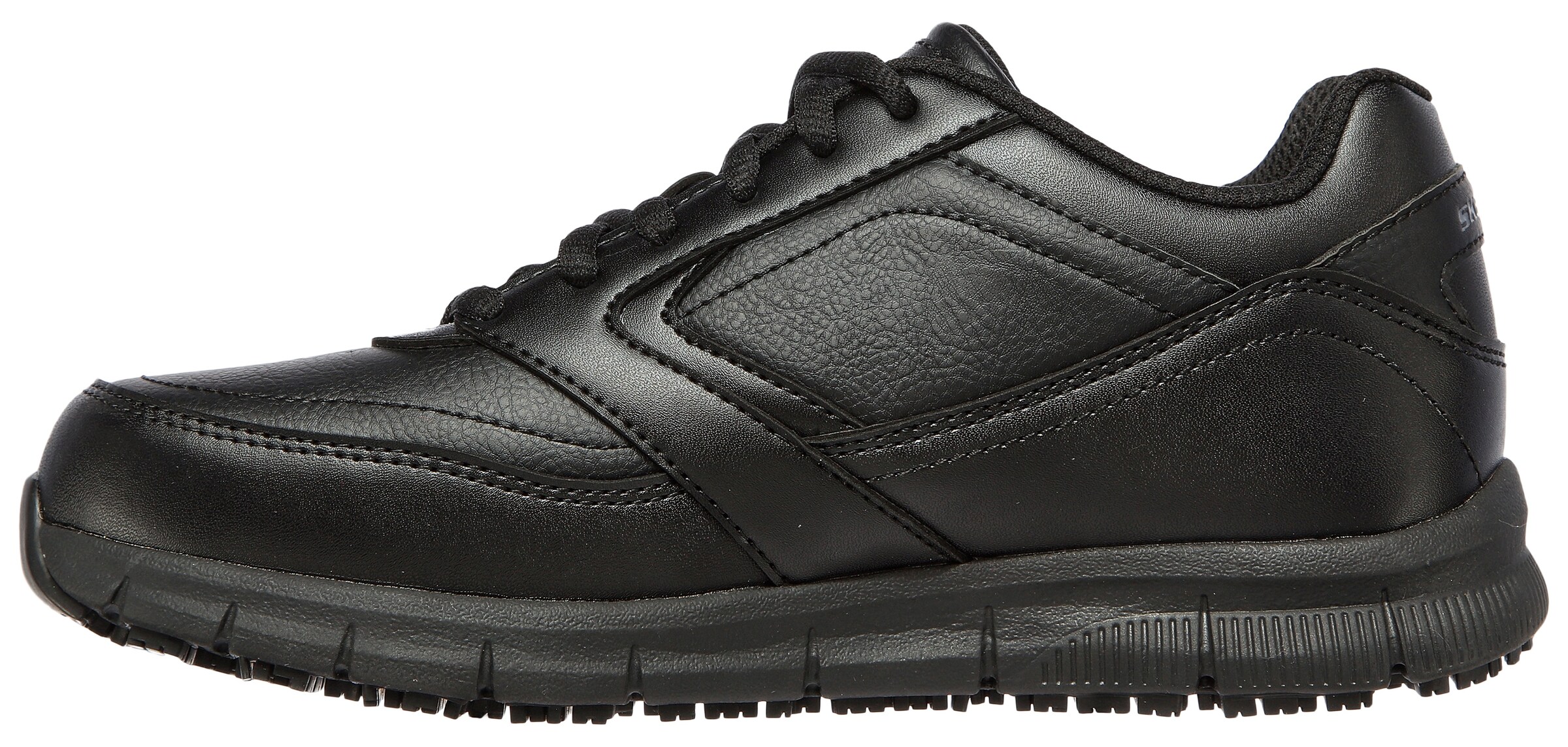 SKECHERS Sneaker low in Schwarz: Vorderseite