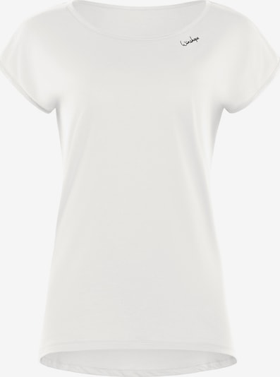 Winshape T-shirt fonctionnel 'MCT013' en noir / blanc naturel, Vue avec produit
