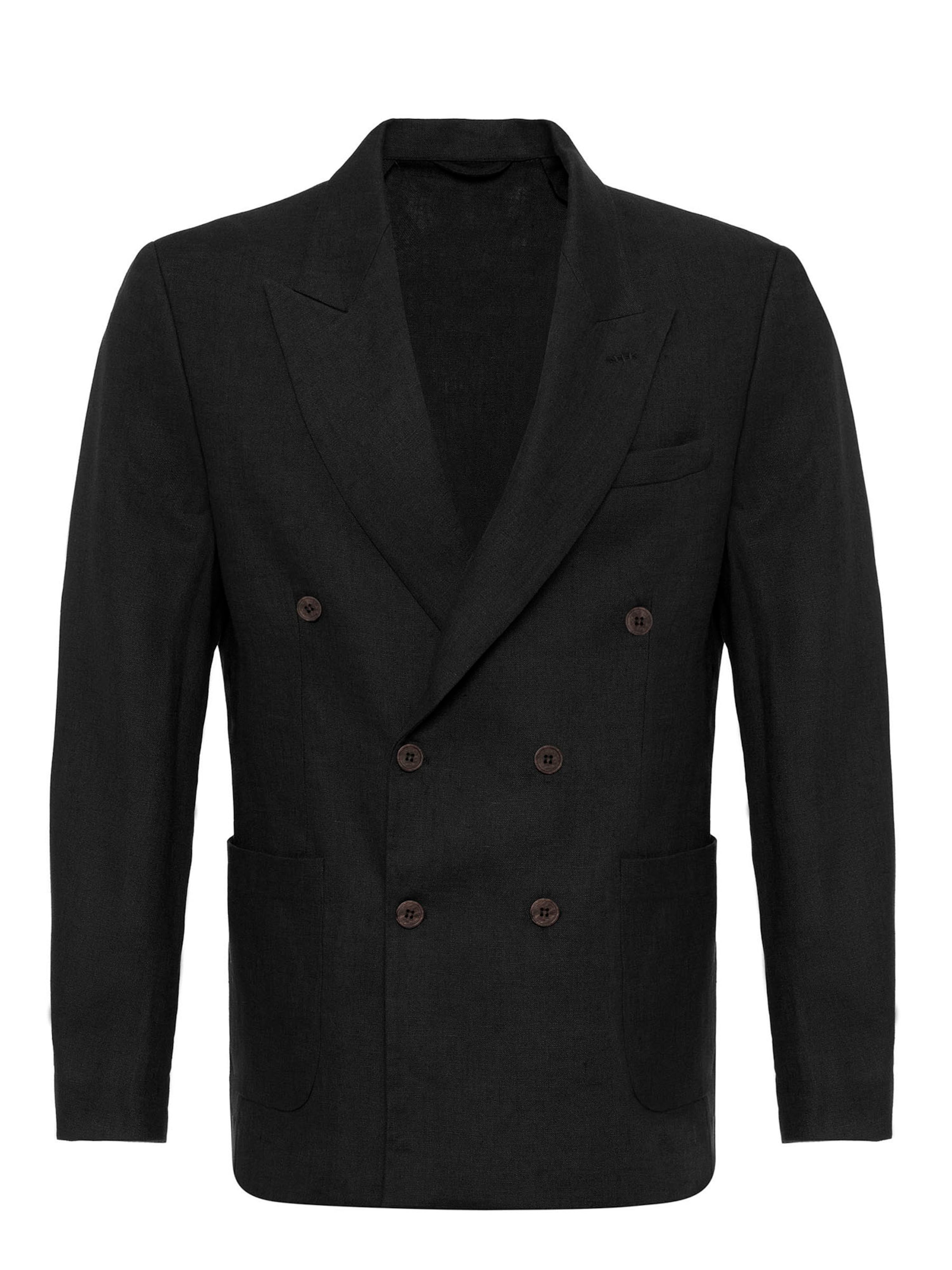 Antioch Välikausitakki värissä musta: etupuoli