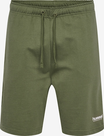 Pantalon de sport 'JEREMY' Hummel en vert : devant