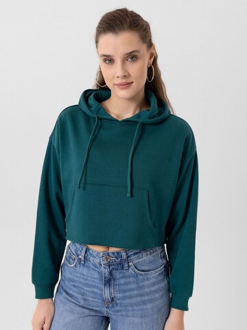 Jacey Quinn - Sudadera 'Heide' en verde: frente