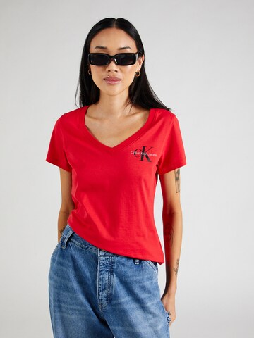 Calvin Klein Jeans Shirt in Red: front