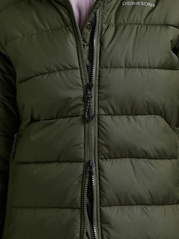 Cappotto outdoor 'TEJLA' di Didriksons in verde