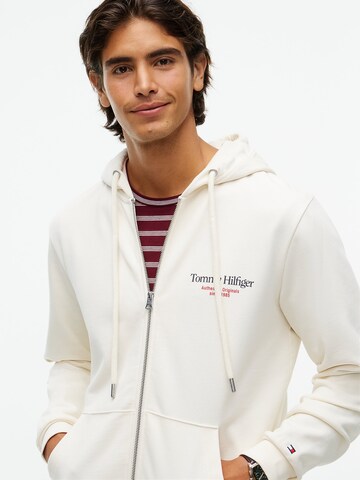 Veste de survêtement TOMMY HILFIGER en beige