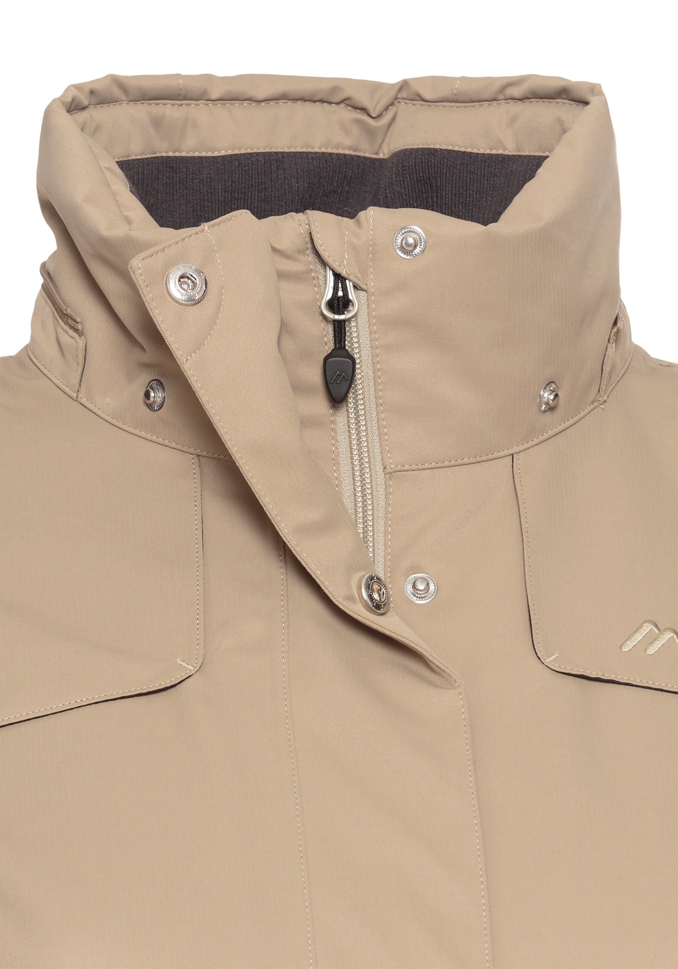 Maier Sports Athletic Jacket in Beige