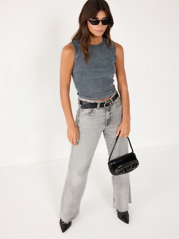 No Matter What Top in Grey