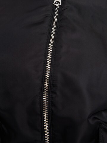 Bershka Between-season jacket in Black