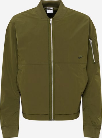 Nike Sportswear Tussenjas in Groen: voorkant