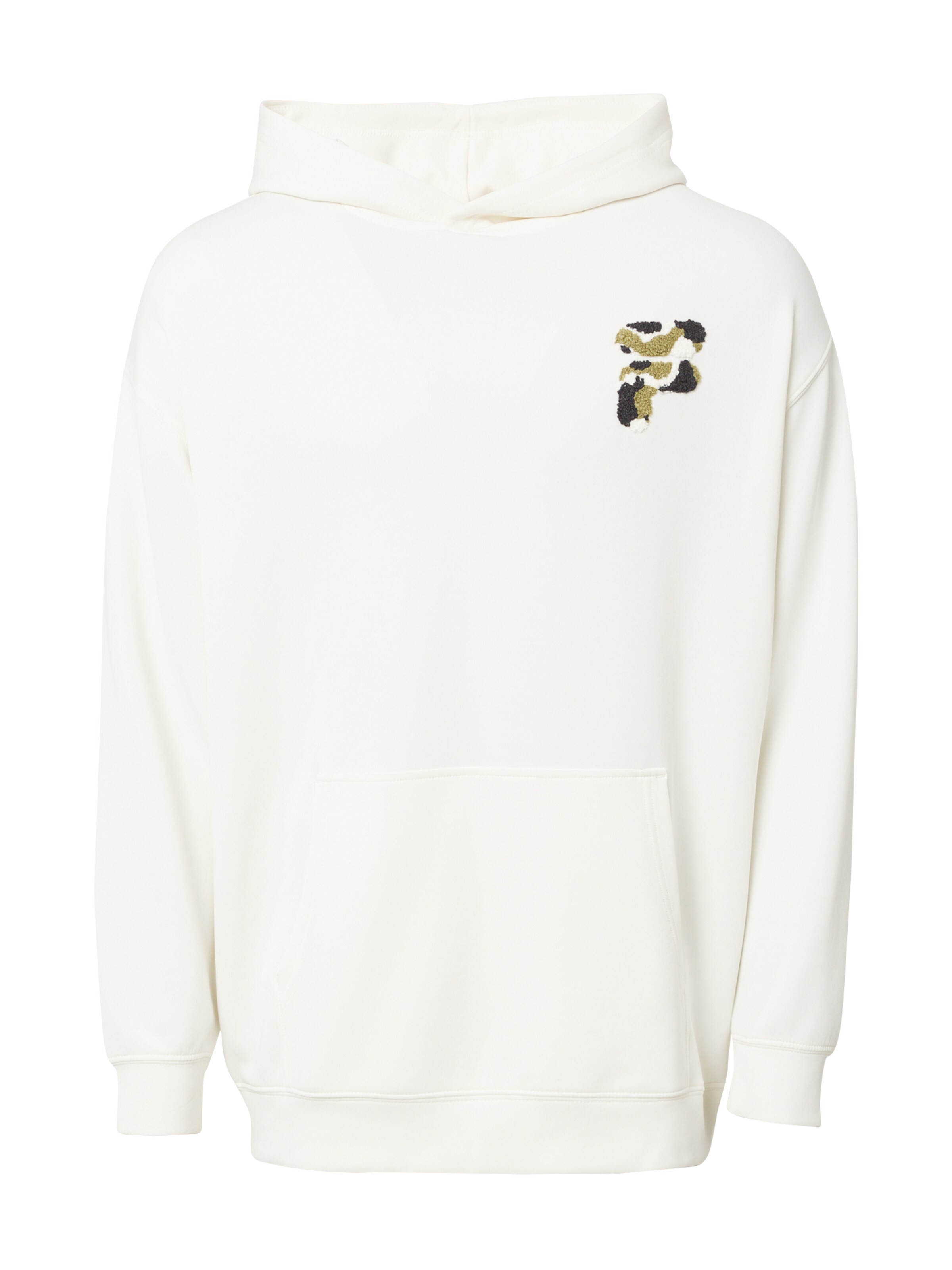 Sweat-shirt 'Catanzaro' FILA en blanc : devant