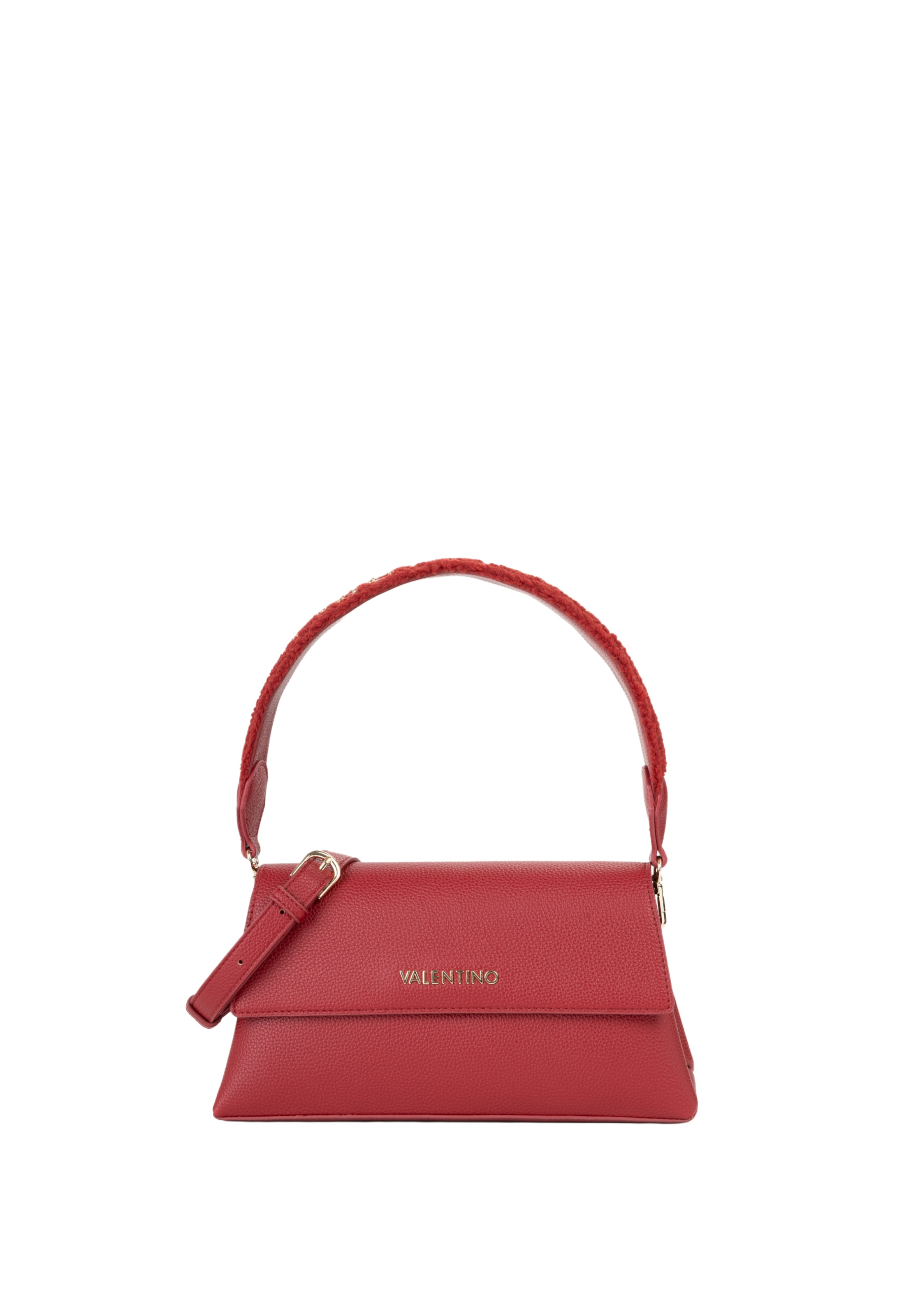 VALENTINO - Bolso de hombro 'POLAR' en rojo: frente