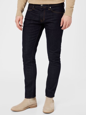 Coupe slim Jean 'CHARLES' Kings Of Indigo en bleu : devant