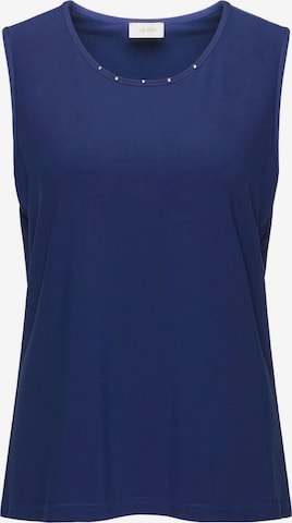 Goldner Top in Blue: front