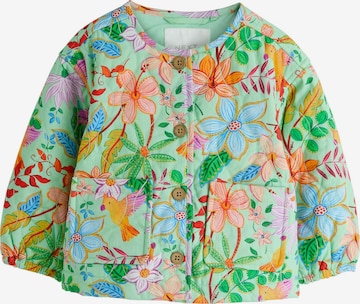 Next Välikausitakki värissä vihreä: etupuoli