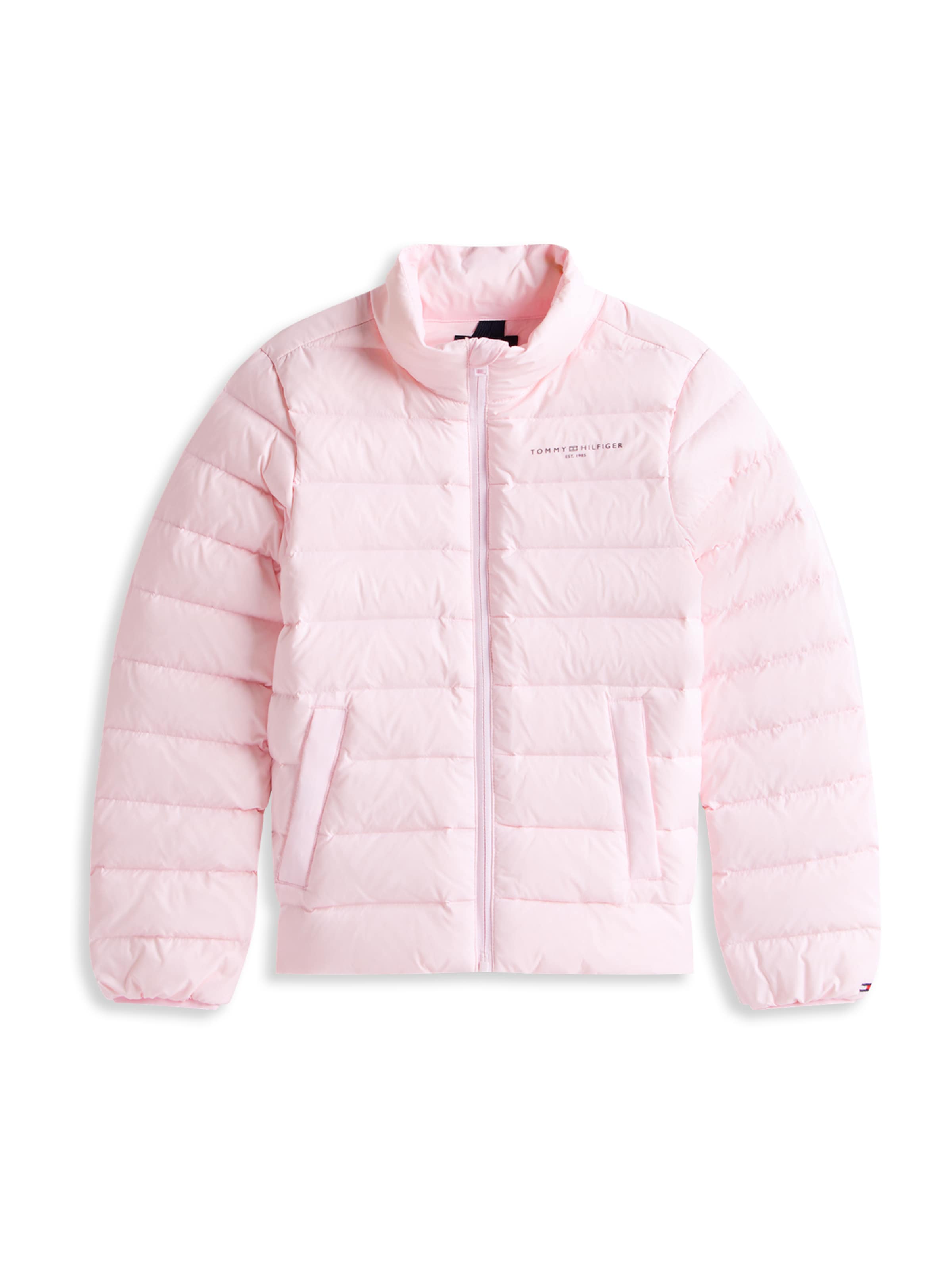 Veste mi-saison 'ESSENTIAL' TOMMY HILFIGER en rose : devant