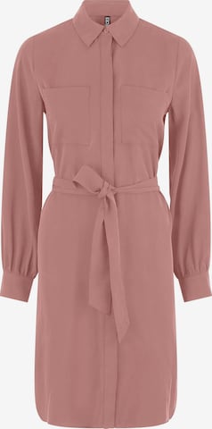 Pieces Tall Blousejurk 'Onita' in Roze: voorkant