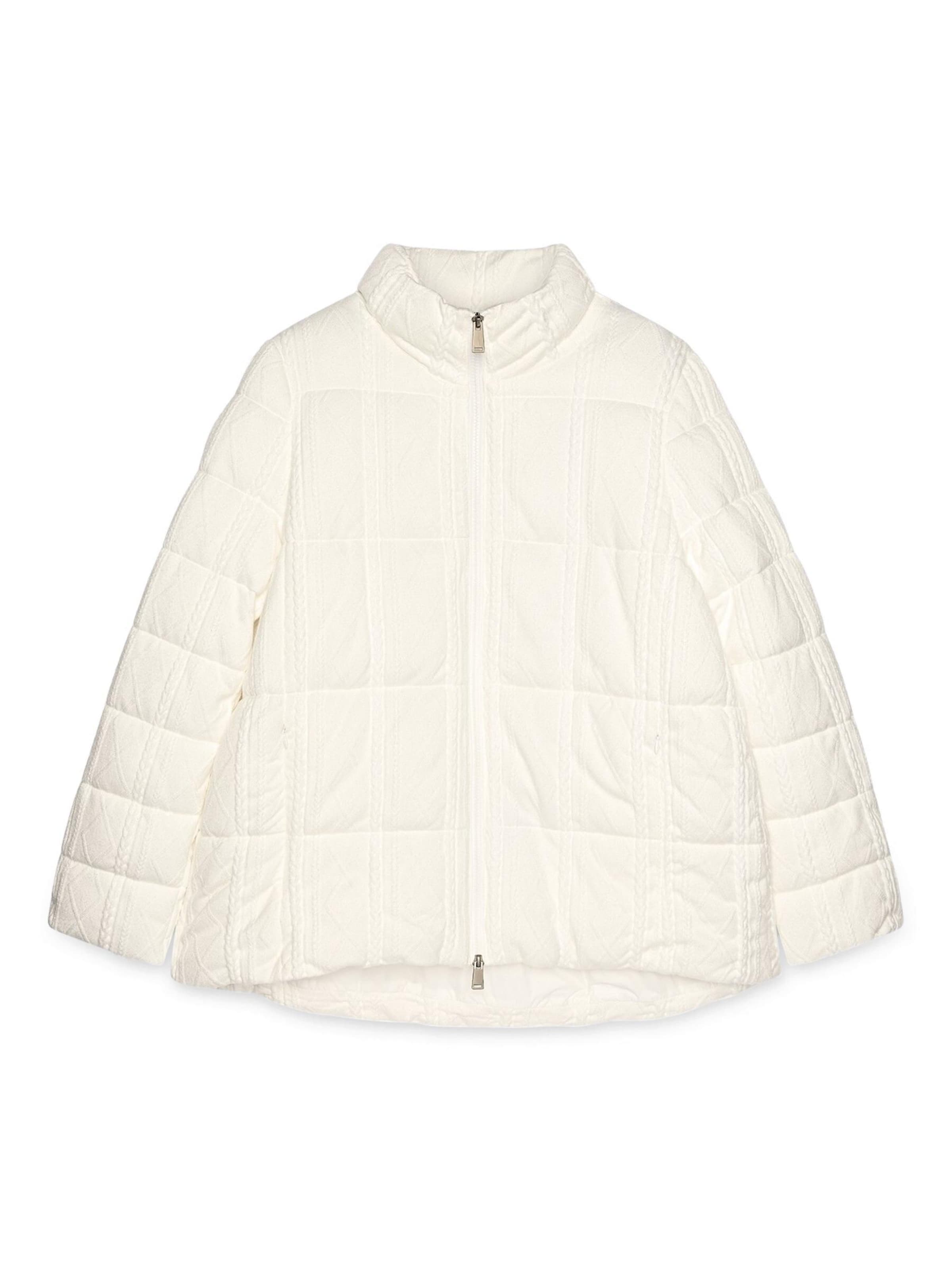 Veste d’hiver Fiorella Rubino en blanc : devant