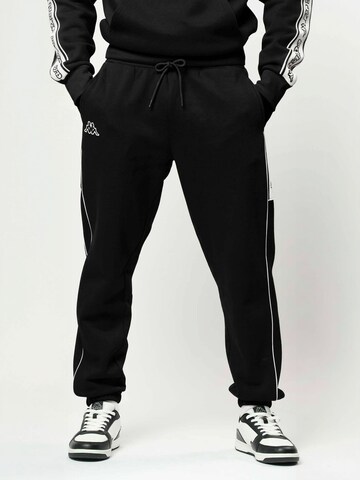 KAPPA - regular Pantalón ' Logo Iomise ' en negro: frente