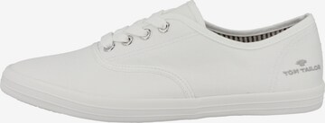 Baskets basses TOM TAILOR en blanc