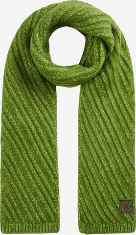 CODELLO Scarf 'KNIT COLLECTION' in Green: front