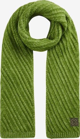 CODELLO Sjaal 'KNIT COLLECTION' in Groen: voorkant