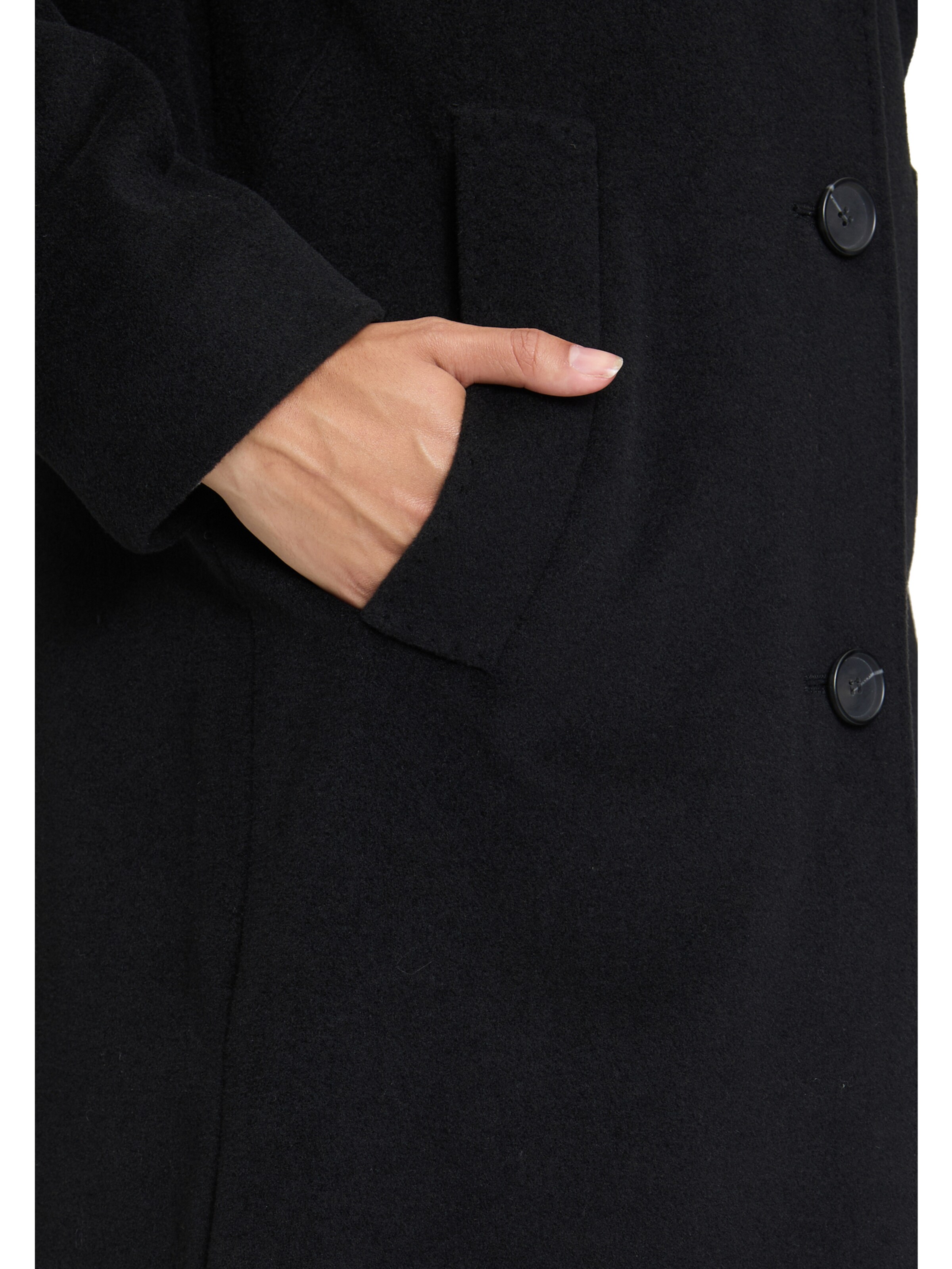 Betty Barclay Between-Seasons Coat in Black