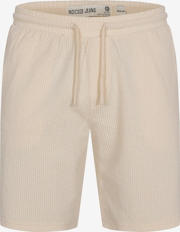 INDICODE JEANS Chino in Beige: voorkant