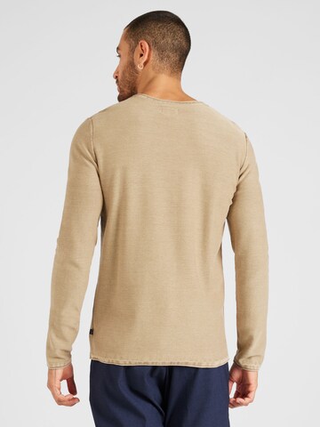 QS Pullover in Braun