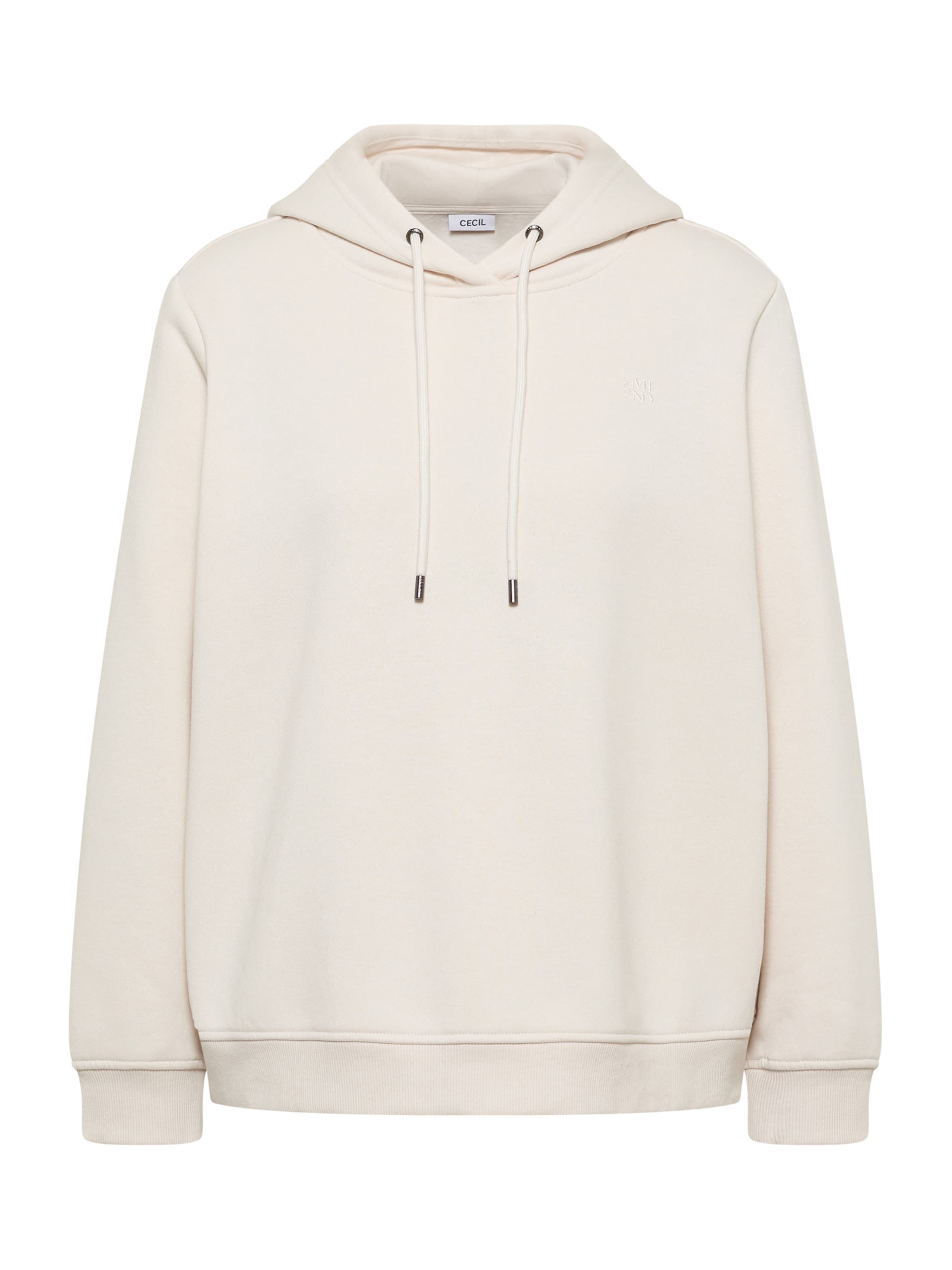 CECIL Sweat-shirt en greige, Vue avec produit